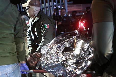 Mexico investigates 8 over deadly fire at migrant facility